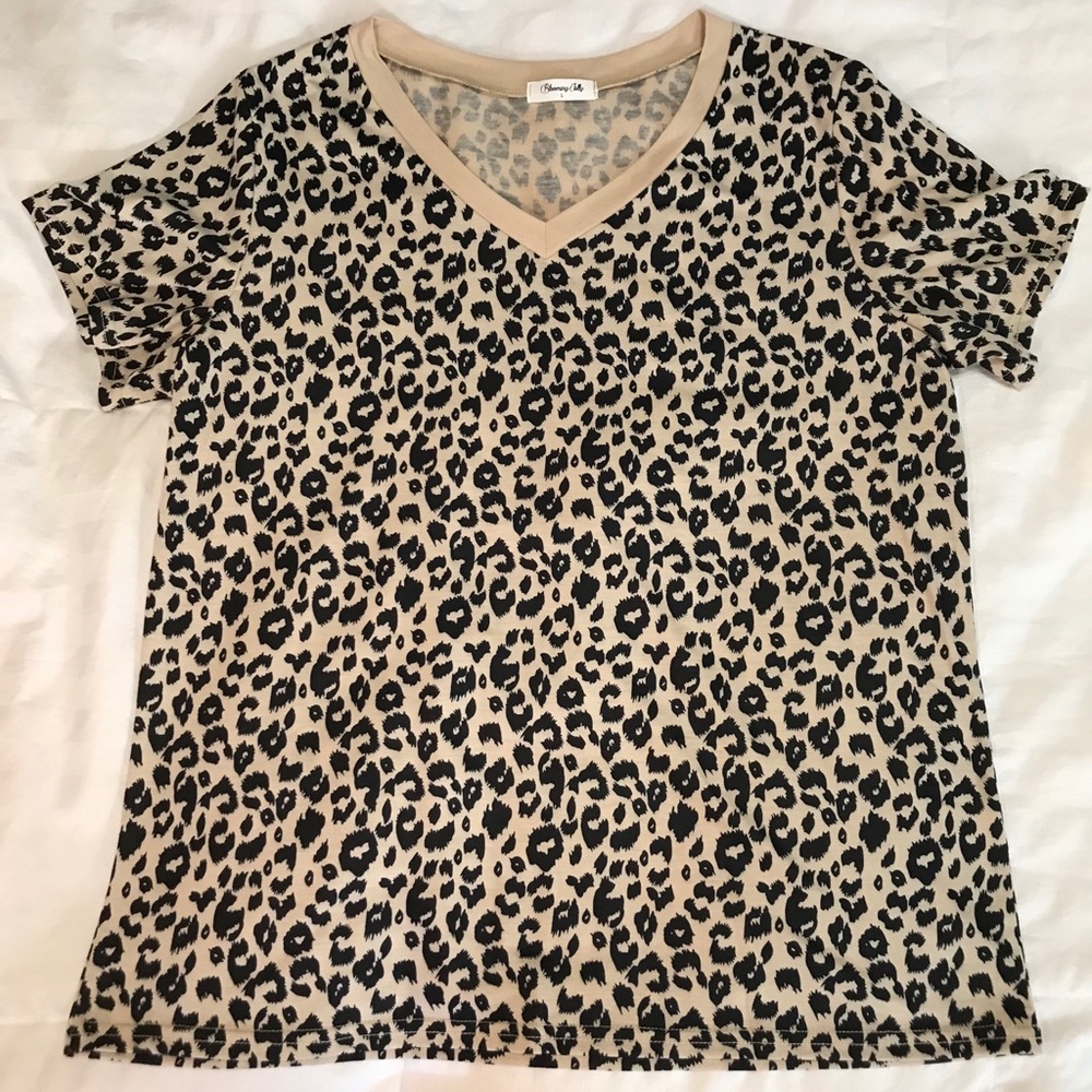 Leopard print Blooming Jelly shirt